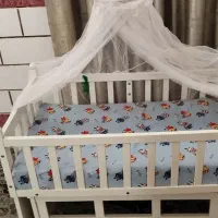 تخت گهواره کنار مادر|اسباب و اثاث بچه|هندیجان, |دیوار