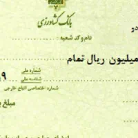 دسته چک 25 برگی