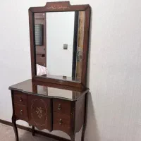 آینه کنسول چوب راش