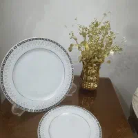 بشقاب پلو خوری و پیش دستی چینی