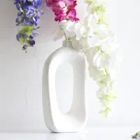 ست گلدانهای مینیمال سنگ مصنوعی