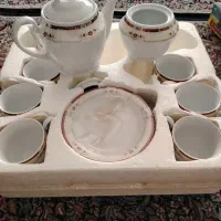 سرویس قهوه خوری کاملا نو وسالم