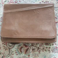 کیف مردانه چرم طبیعی در حد نو