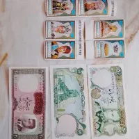اسکناس و طمر زمان خاندان پهلوی اصل|کلکسیون سکه، تمبر، اسکناس|قم, هفت تیر|دیوار
