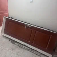 درب چوبی با چهارچوب