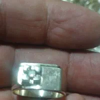 فروش عمده ۹۵ انگشتر نقره برلیان مردانه|جواهرات|قم, الوندیه و گذر صادق|دیوار