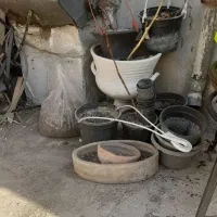 چندعددگلدان ویه کیسه خاک