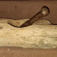 هاونگ چوبی قدیمی