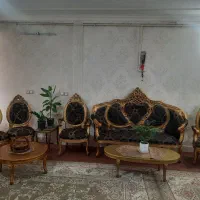 مبل سلطنتی تمام چوب راش بسیارتمیزوسالم