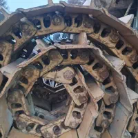 یکجفت کامل زنجیر باکفشک قفلی D6کاترپیلار و چرخ جلو