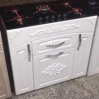 اجاق گاز طرح  کابینتیMDF پنج شعله/پرداخت درب منزل