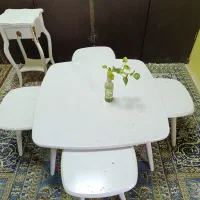 میز و۴گل میز|مبلمان خانگی و میز عسلی|شیراز, کوی زهرا|دیوار