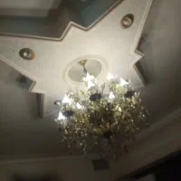 لوستر و ساعت|لوستر و چراغ آویز|رباط‌کریم, رباط‌کریم|دیوار