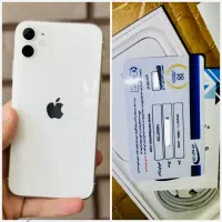 ایفون ۱۱ دوسیم۱۲۸ گارانتی دار شرکتی zaa