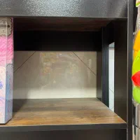 قفسه های طرح چوب تمیز مناسب برای مغازه و ..|کتابخانه، شلف، قفسههای دیواری|آفتاب, |دیوار