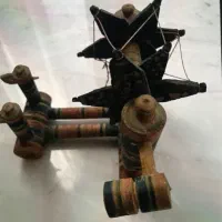 چرخ نخ ریسی دکوری قدیمی