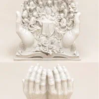 مجسمه ی نفیس شام اخر