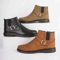 نیم بوت مشکی مردانه مدل Sorush|کیف، کفش، کمربند|اصفهان, باغ زرشک|دیوار