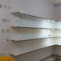 قفسه و دکوراسیون شیشه‌ای مغازه|فروشگاه و مغازه|نهاوند, |دیوار