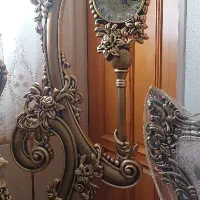 ساعت ایستاده منبت کاری شده