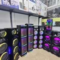 اسپیکر شارژی رقص نوردار جفت مکسیدر میکرولب آرگون