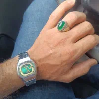عقیق سبز کهنه