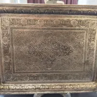 سینی نقره قدیمی قلم استاد فروش صرفا حضوری|کلکسیون اشیاء عتیقه|تهران, مجیدیه|دیوار