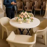 صندلی فابرپلاست مبلی