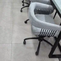 صندلی ناخنکار چرخدار و زیر دستی و باکس