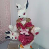 مجسمه پلی استر خرگوش