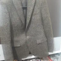 کت تک قهوه ای کرمی