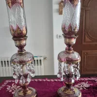 یک جفت لاله عباسی آلبالویی