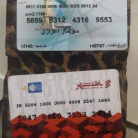 کیف کات بانکی به همراه کارتها پیدا شده