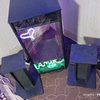 کمد ویترین ظبت طبقاتی و پایه باند