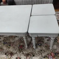 میز جلو مبلی با دوتا عسلی