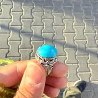 انگشتر فیروزه عجمی|جواهرات|تهران, دروس|دیوار