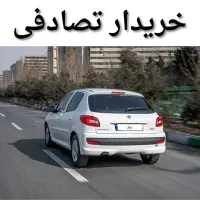 پژو معاوضه با خودرو تصادفی و چپی|خودرو سواری و وانت|ساری, |دیوار