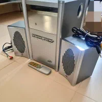 اسپیکر سه تکه PORSCHE HI-7300 ساب‌ووفر و ریموت دار