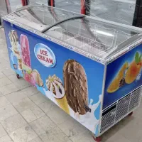 یخچال فریزر و بستنی