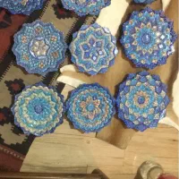 دیگه مسی ظرف مینا بشقاب دیواری|ظروف سرو و پذیرایی|اصفهان, بهارستان|دیوار