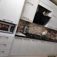 کابینت کاملا سالم،هود Can سالم، گاز ایتالیایی