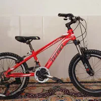 دوچرخه پسرانه دنده ای تمام بدنه آلمینیومی سایز 20