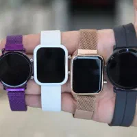 ساعت لمسی طرح هوشمند دیجیتالی کامپیوتری اپل واچ