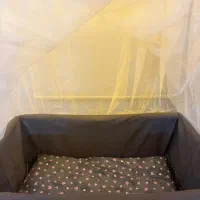 ننو پشه بند دار|تخت و صندلی بچه|گرگان, |دیوار