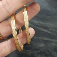 گلو بند سکه ای محکم20گرم و النگو 10 گرم سایز2