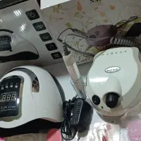 پک کامل وسایل کاشت ناخن اصلن استفاده نشده نو هستند