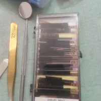 وسایل اکستنشن مژه در حد نو|آرایشگاه و سالن‌های زیبایی|آستارا, |دیوار