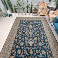 ۱جفت فرش ۹متری خیلی تمیز ۷۰۰ شانه تراکم ۲۵۵۰