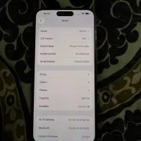 15 پرو مکس  بدون رجستر ۲۵۶ zaa|موبایل|اردبیل, |دیوار