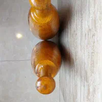 میل زورخانه ای چوبی قدیمی(آنتیک،سالم و سنگین)|تجهیزات ورزشی|تهران, شهرک شهرداری|دیوار